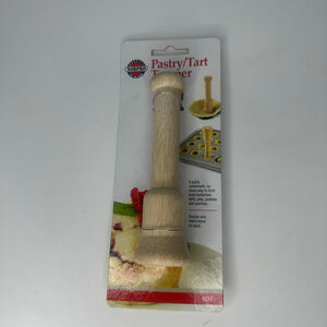 New NORPRO Wooden Pastry / Tart Tamper Dowel